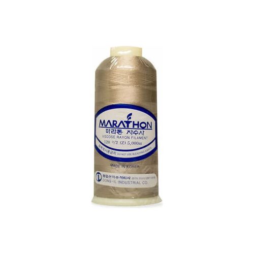 1134 Feather Brown - Marathon Threads 1000 metres